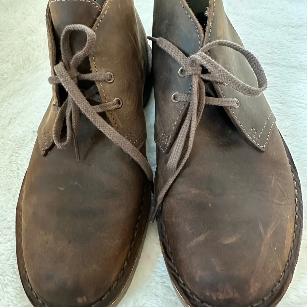 Clarks Dark Brown Men’s Desert Boots 8.5 M Chukka Boots